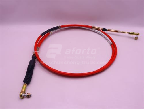 Трос переключения передач КПП L3000 3.6m красный