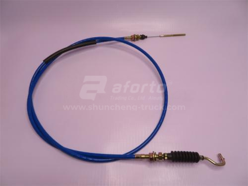 Трос педали газа HOWO 2008 2.1м. (хорошее качество)