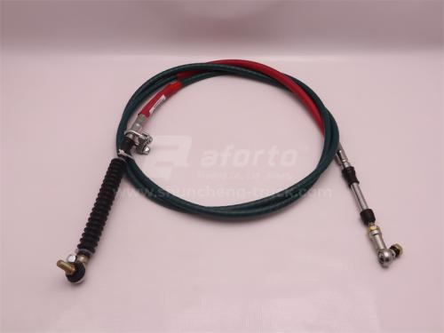Трос переключения передач КПП HOWO TX/C7H 3.3m красный (оригинал)
