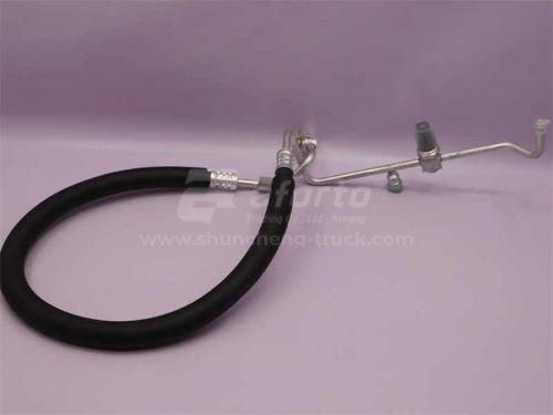 Трубка радиатора кондиционера SHAANXI X3000 (оригинал)