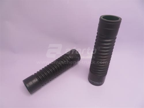 Патрубок радиатора SHAANXI нижний 45*55*250 QINYAN