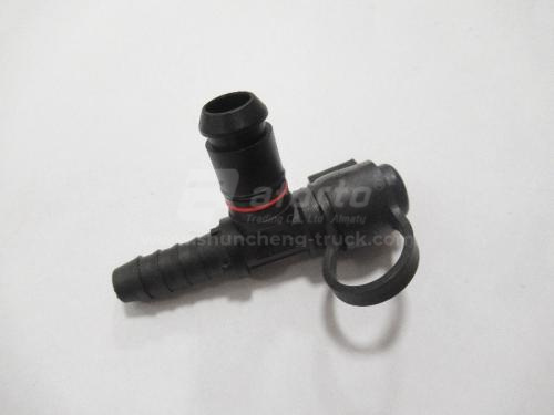 Фитинг воздушный тройник SHAANXI X5000 (оригинал)