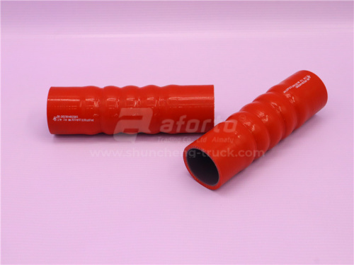 Патрубок радиатора SHAANXI L3000 верхний 48*58*198 QINYAN