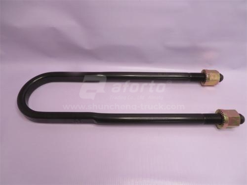 Стремянка рессоры NORD BENZ задней 24*480 (хорошее качество)    внутренний 480