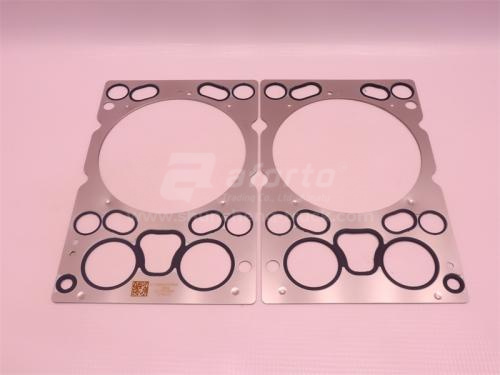 Прокладка головки блока WEICHAI WP12.430E201/WP12.400E201 4 клапана (6 шт) (оригинал)