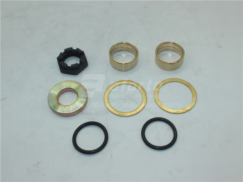 Ремкомплект кронштейн сошки рулевых тяг второго моста HOWO 8*4