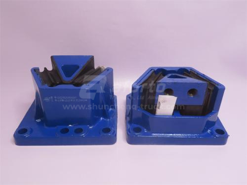 Подушка двигателя SHAANXI M3000 передняя левая QINYANG