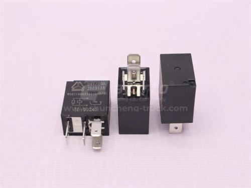 Реле 4 контактное HOWO A7/TX JD2913 (оригинал)