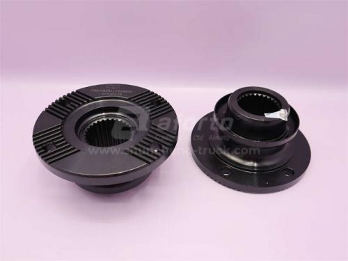 Фланец моста SHAANXI 180/90/28/4 (диаметр /высота/шлицы /отверстия) (оригинал)