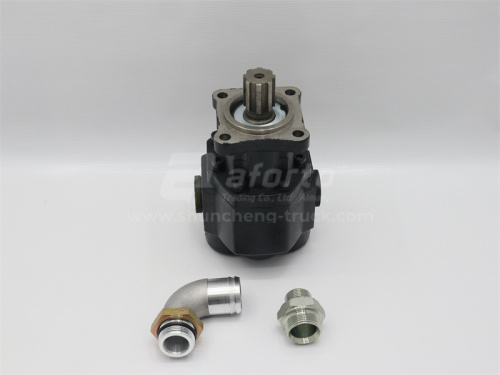 Гидронасос подъёма кузова (для КПП FAST) Hayward (8 шлицов правого вращения выход сзади/ выход сбоку