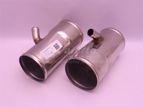 Трубка воздушный турбины WEICHAI WP10.340E22 алюминиевый (оригинал)