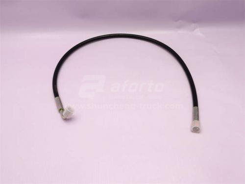 Шланг гидравлики подъема кабины SHAANXI M3000 (оригинал)