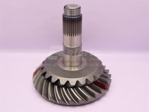 Коническая пара SHAANXI HANDE TGX среднего моста 21:28 31зуб (оригинал)