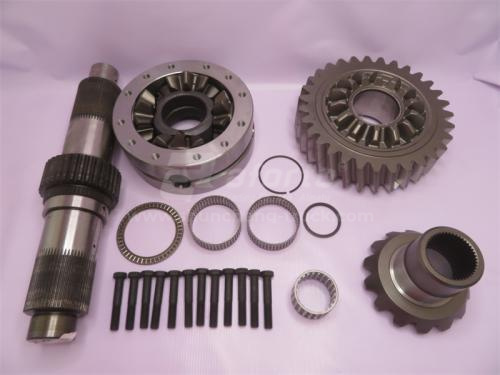 Дифференциал HOWO 70T AC26 среднего моста межосевой в сборе (оригинал)