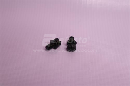 Болт 6*12*1.2 с вертикальной выемкой 6*12 регулировки клапанов NT855-C280 (оригинал)