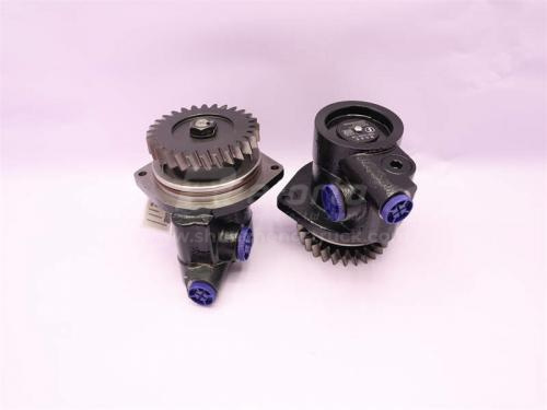 Насос ГУР SHAANXI X3000 (28 зубьев) (оригинал)