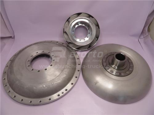 Гидротрансформатор АКПП SHANTUI SD22/23 (3 шт алюминиевый корпус)