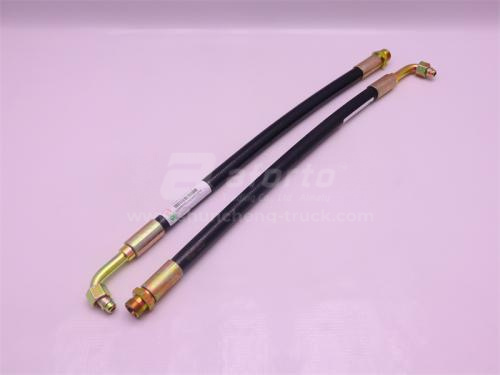 Шланг ГУР на насос HOWO TX  L = 60см (оригинал)