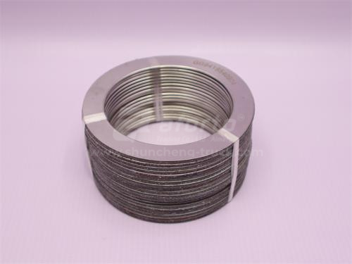 Прокладка турбины HOWO (к гофре) 90*120*2,5 мм