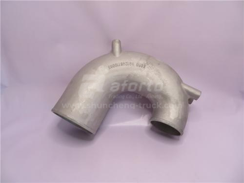 Трубка воздушный турбины D12 алюминиевый