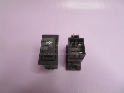 Переключатель щитковый HOWO блокировки дифференциала осевого (оригинал)