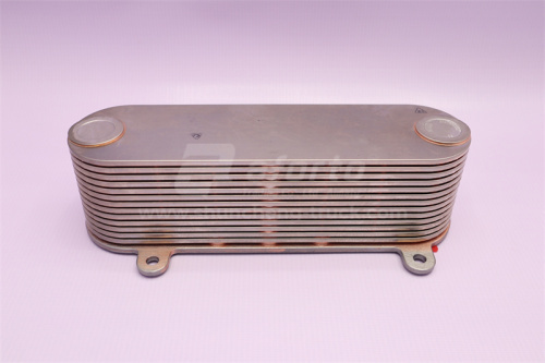 Радиатор теплообменника WEICHAI WP13 (13 слоёв)