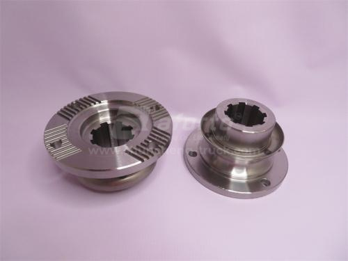 Фланец моста STEYR 165/90/8/4 (диаметр /высота/шлицы /отверстия)