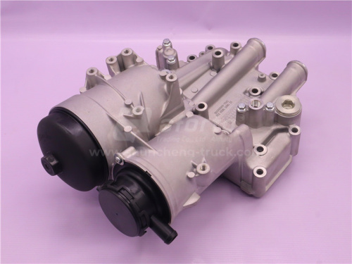 Модуль маслянного фильтра в сборе с теплообменником MAN MC11/MC13