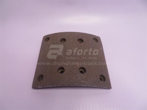 Накладка колодки тормозной NORD BENZ передней 193*160*16.5 8 отв.