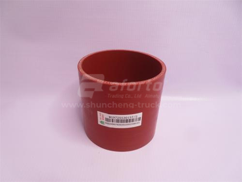 Патрубок интеркулера D12 420 л.с HOWO 70T (оригинал)