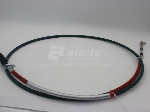 Трос переключения передач КПП HOWO 70T 3.60 м черный