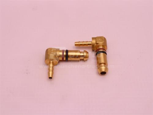 Фитинг воздушный Г-образный HOWO NG8/NW4 (оригинал)