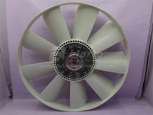 Гидромуфта вентилятора D12 в сборе с вентилятора (оригинал)