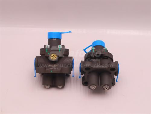 Клапан воздушный КПП HOWO 2009, HW19710 (оригинал)