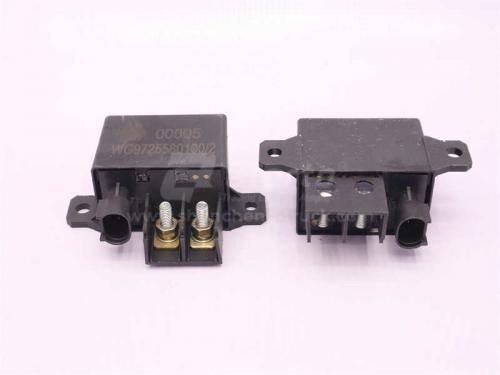 Реле стартера HOWO 2008 промежуточное(в блоке предохранителей) (оригинал)