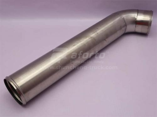 Трубка интеркулера SHAANXI F2000 металлический (нержавейка) (оригинал)