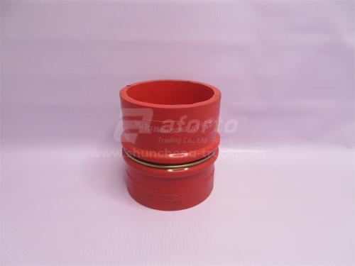 Патрубок интеркулера SHAANXI F2000 100*125 QINYAN