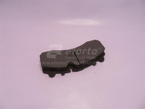 Колодки тормозные дисковые SHAANXI F3000 передняя SORL