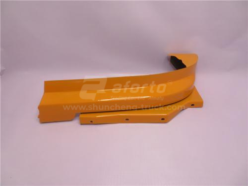 Заглушка бампера SHAANXI F3000 левая желтая