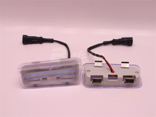 Фонарь подножки SHAANXI X3000/H3000S правая