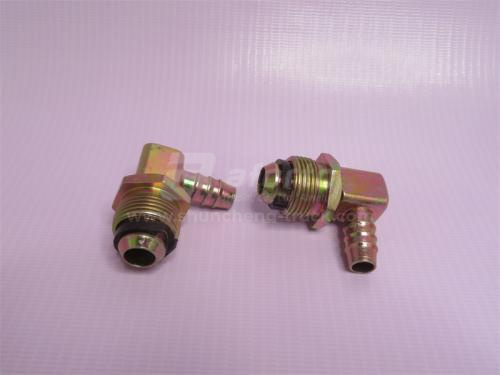 Резьбовое соединение угловой энергоаккамулятора HOWO (углом)