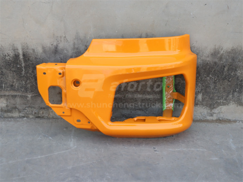 Бампер SHAANXI X3000/X5000 2019 самосвал металлический желтый левый