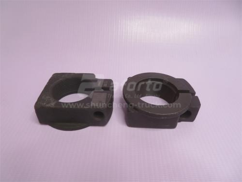 Гайка 38*1.5 ступицы SHAANXI передней (старого образца) (оригинал)