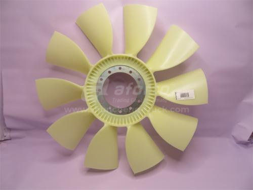 Крыльчатка вентилятора радиатора HOWO 10 лопастей D = 570