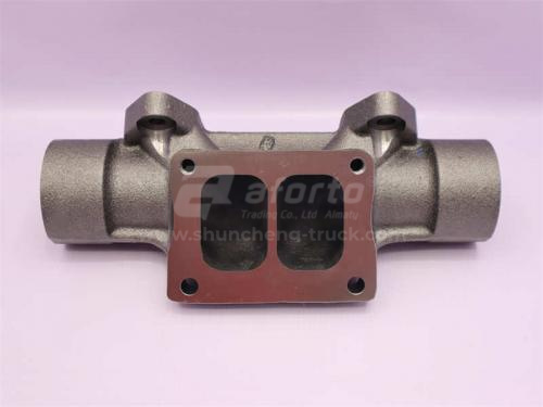 Коллектор выпускной WEICHAI WP12 Euro III среднего 0003 (оригинал)