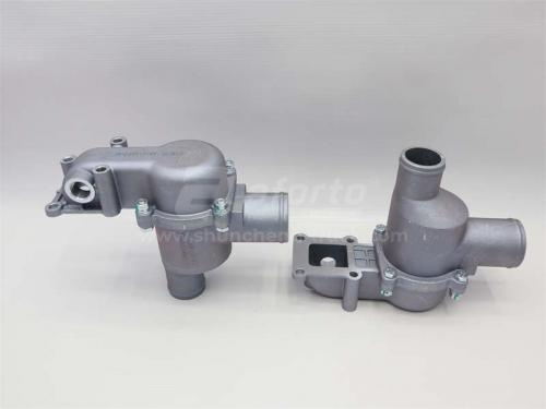 Термостат c корпусом в сборе D10 (оригинал)