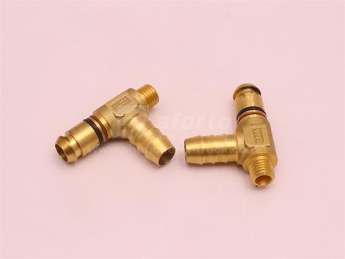 Фитинг воздушный тройник HOWO NG12/NW12/M12*15 (оригинал)