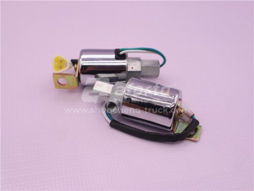 Пневмоэлектроклапан звукового сигнала HOWO/SITRAK C7H внутренняя резьба