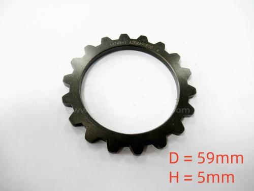 Шайба КПП FAST вторичного вала зубчатая 10 (оригинал)