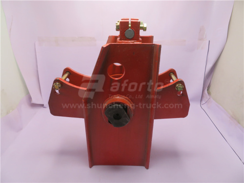 Качеля полуприцепа средняя в сборе толщ 14 палец 60 правая